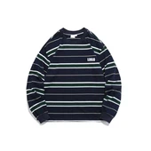 Класичний вінтажний смугастий світшот