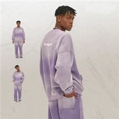 Випраний світшот з градієнтним кольором